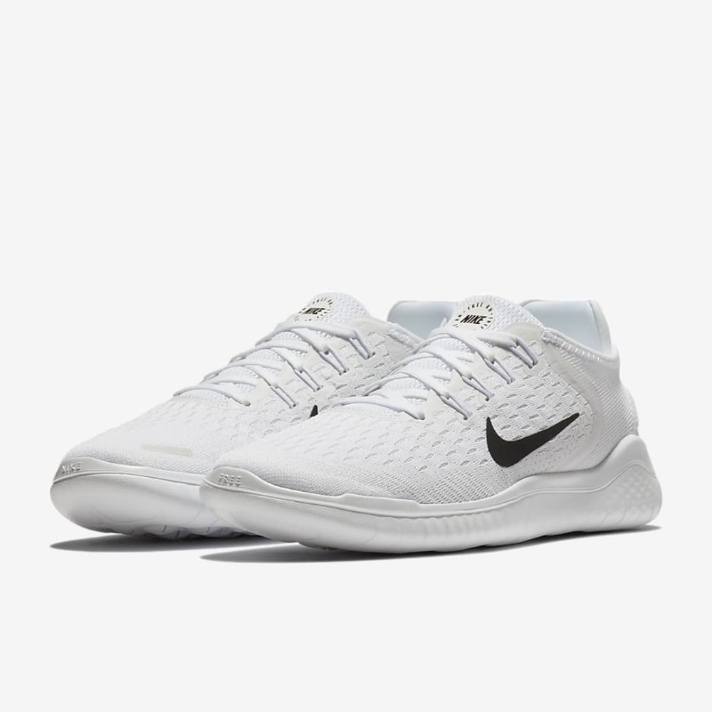 White Nike Free Shoes